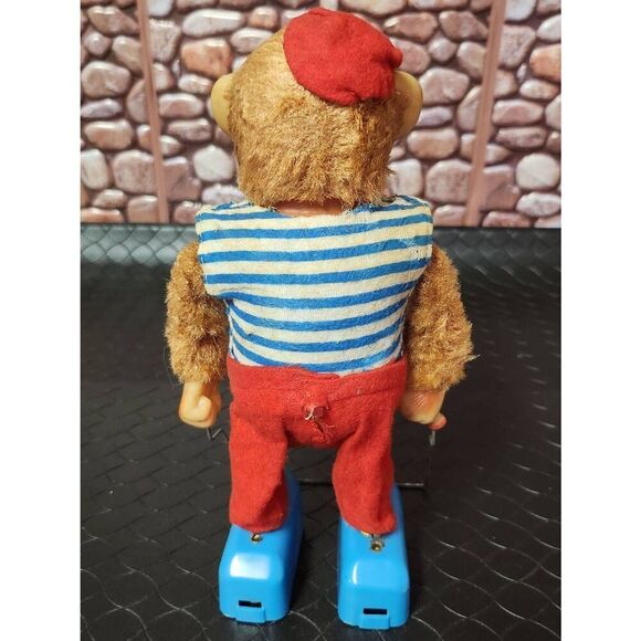 Vintage Jumping Monkey Made In Japan #B13 - Picture 5 of 8